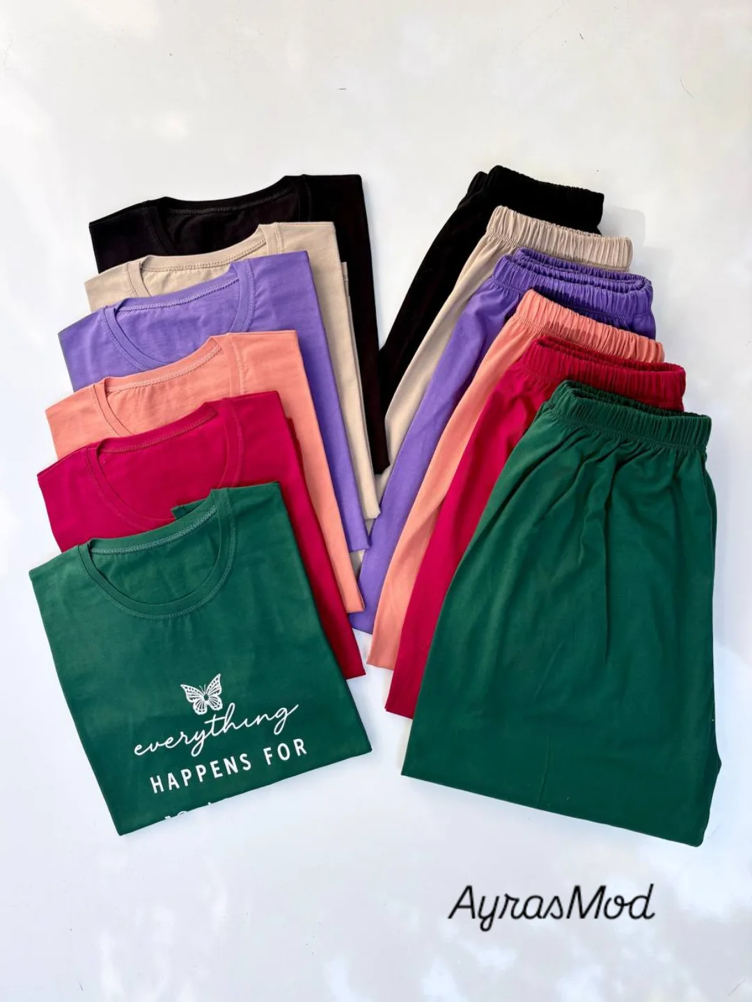 تیشرت شلوارک نخ پنبه